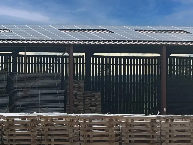 Couverture photovoltaïque des toitures, bâtiments Scieries Ciolli Frères